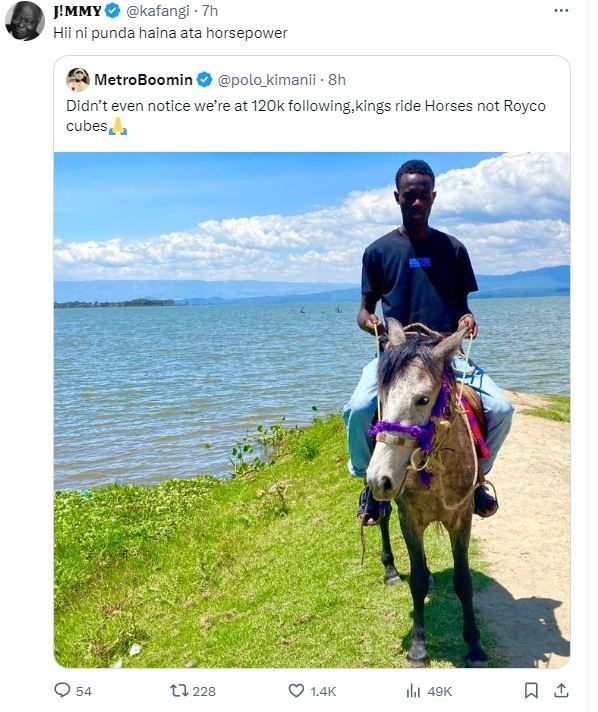 Jmmy kafangi hii ni punda haina ata horsepower metroboomin polo_kimanii 8h didn'