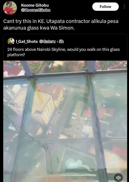 Koome gitobu kootnggilobu follow cant try this in ke. utapata contractor alikula