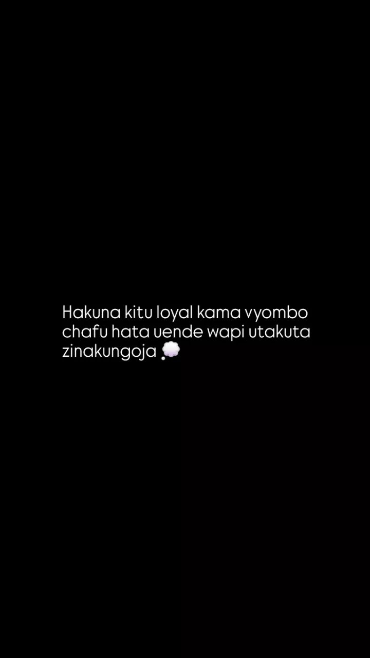 Hakuna kitu loyal kama vyombo chafu hata uende wapi utakuta zinakungoja