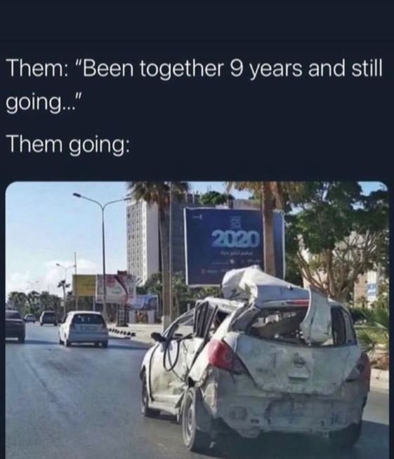 Them Been together 9 years and still going Them going