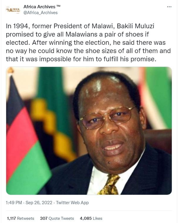 Africa archives tm yafrca africa_archives in , former president of malawi, bakil