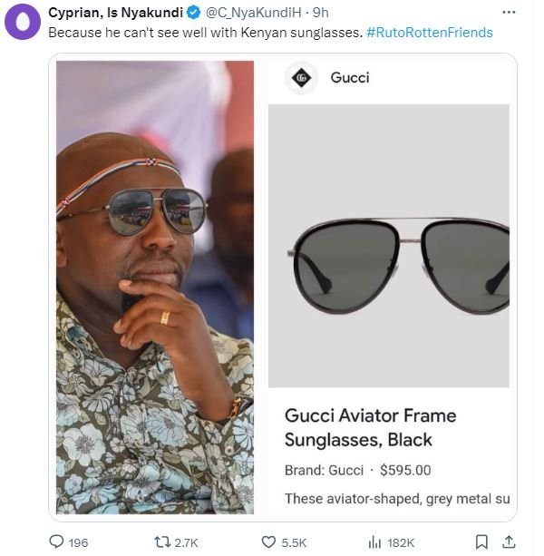 0 cyprian, is nyakundi c_nyakundih because he cant see well with kenyan sunglass