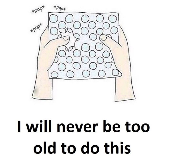 1 will never be too old to do this 'pop pop pop