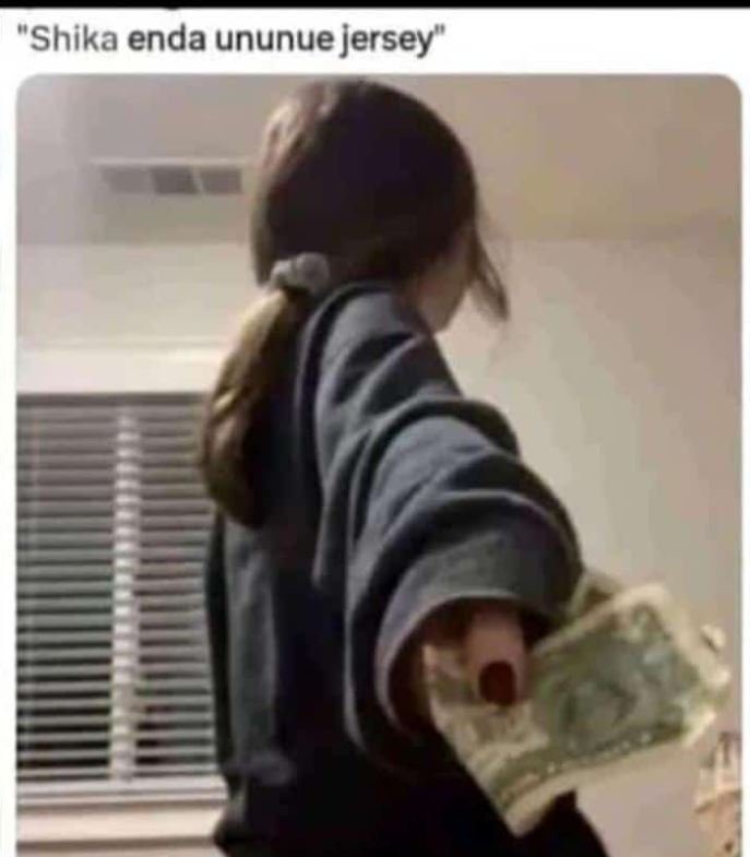 Shika enda ununuejersey