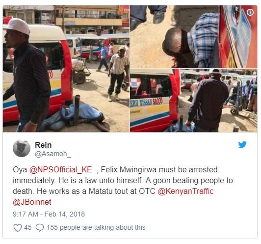 S7f0 rein asamoh oya npsofficial_ke felix mwinginwa must be arrested immediately