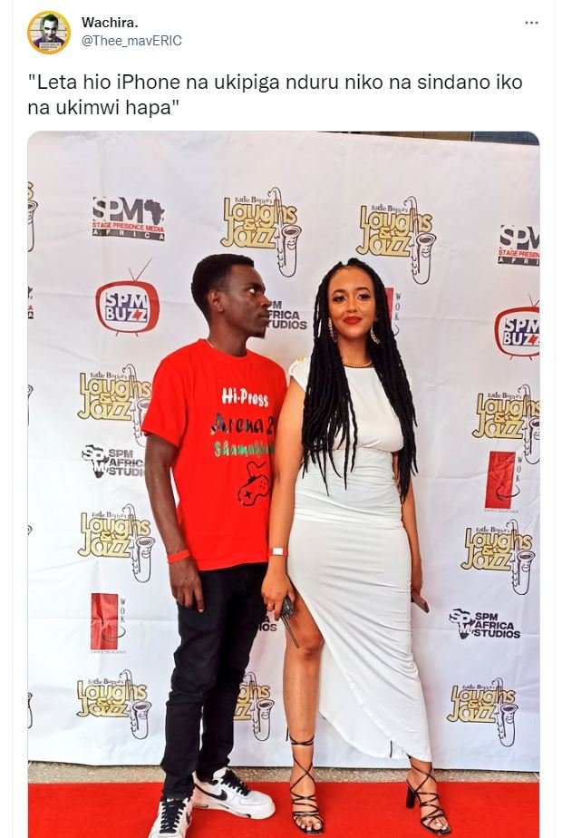 Wachira. thee_maveric leta hio iphone na ukipiga nduru niko na sindano iko na uk