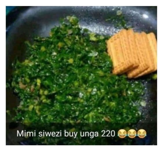 Mimi siwezi buy unga 220