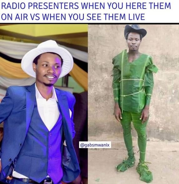 RADIO PRESENTERS WHEN YOU HERE THEM ON AIR VS WHEN YOU SEE THEM LIVE gabsmwanix