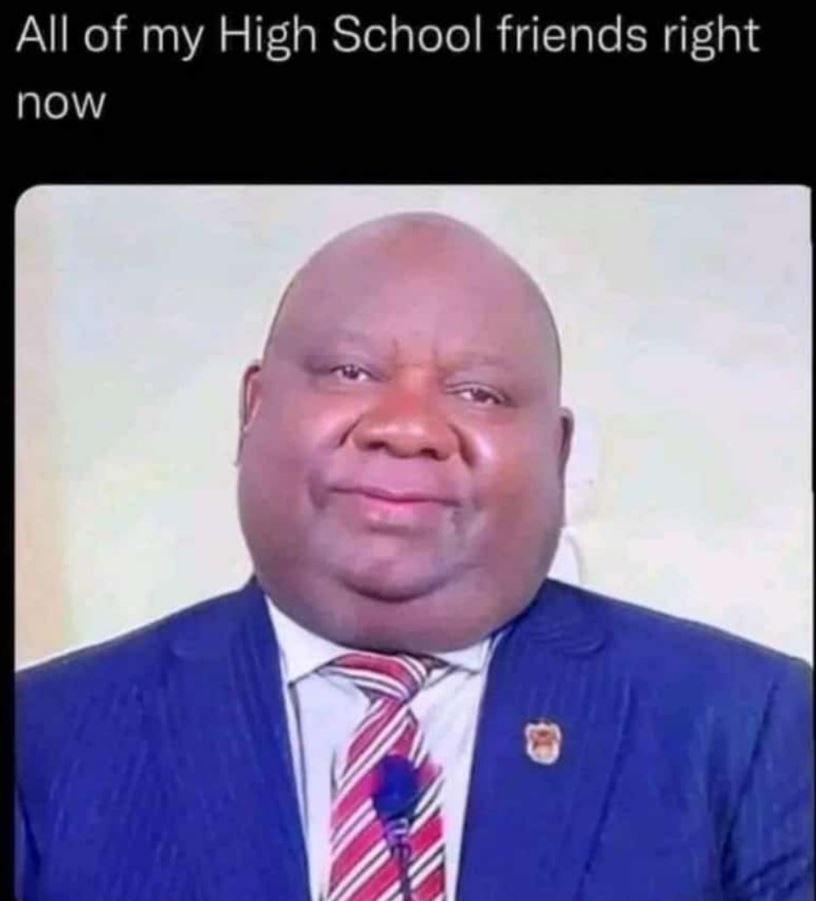 All of my high school friends right now