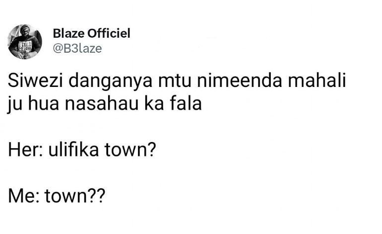 Blaze officiel b3laze siwezi danganya mtu nimeenda mahali ju hua nasahau ka fala