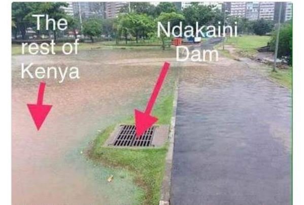 The rest of kenya ndakaini dam