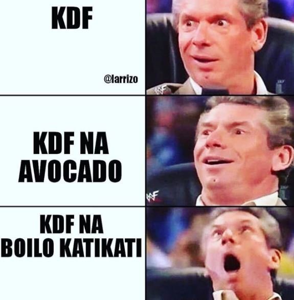 Kdf larrizo kdf na avocado kdf na boilo katikati