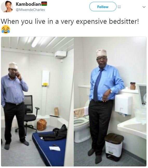 Kambodian mwendecharles follow when you live in a very expensive bedsitter!