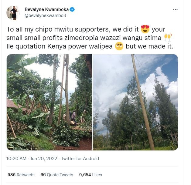 Bevalyne kwamboka bevalynekwambo3 to all my chipo mwitu supporters, we did it yo