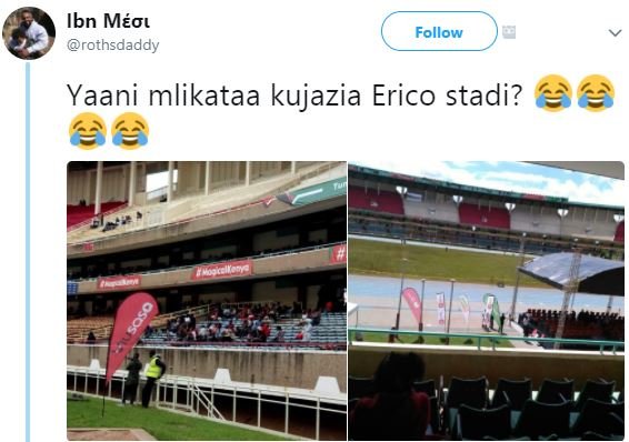 Ibn méoı rothsdaddy follow yaani mlikataa kujazia erico stadi?