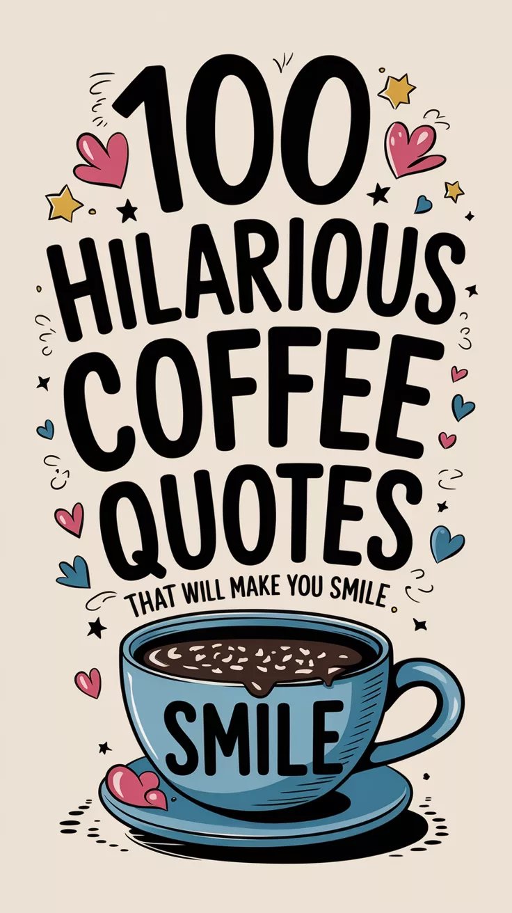 100 hilarious coffee quotes that will make you smile smile