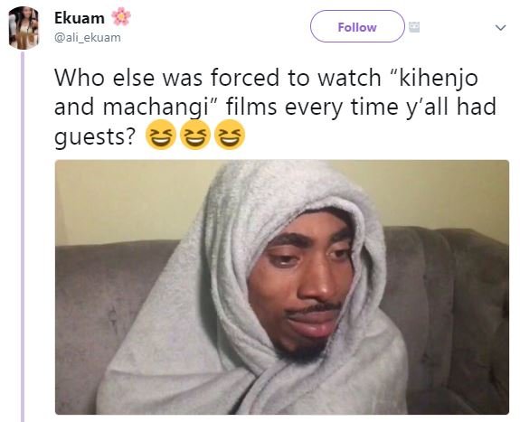 Ekuam ali_ekuam follow who else was forced to watch kihenjo and machangi films e