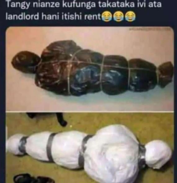 Tangy nianze kufunga takataka ivi ata landlord hani itishi rent