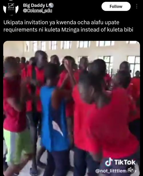 2 big daddy lo golonal_edly follow ukipata invitation ya kwenda ocha alafu upate