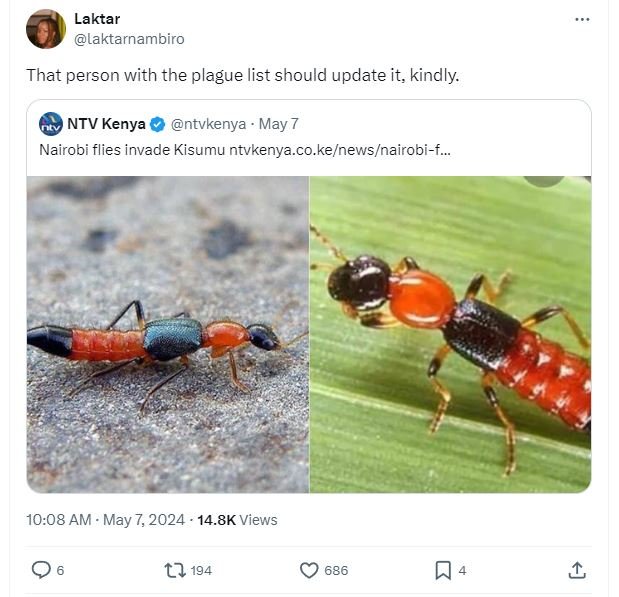 Laktar laktarnambiro that person with the plague list should update it, kindly.