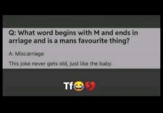 What word begins with M and ends in arriage and is a mans favourite thing? 7A Mi