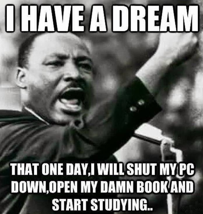 Haveadream that one day,i wilz shut mypc down,open my damn bookand start studyin