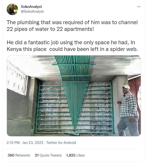 SokoAnalyst SokoAnalyst The plumbing that was required of him was to channel 22