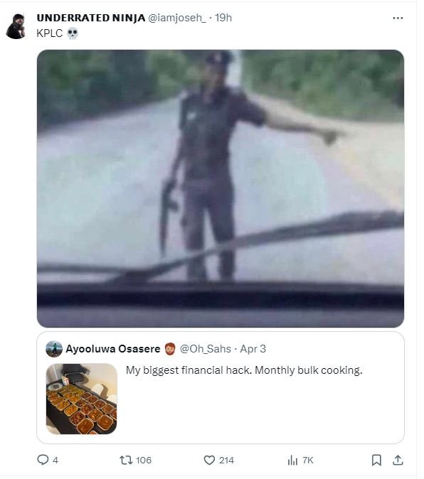 Underrated ninja iamjoseh_ 19h kplc ayooluwa osasere oh_sahs apr 3 my biggest fi