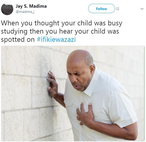 Jay 5. madima madima_ follow when you thought your child was busy studying then