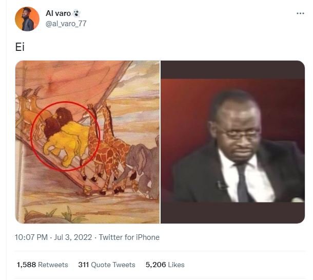 Al varo al_varo_77 ei 10.07 pm jul 3, twitter for iphone 1,588 retweets 311 quot