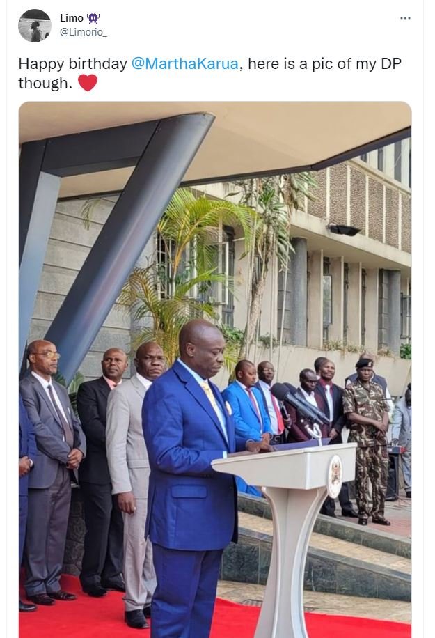 Limo limorio happy birthday marthakarua, here is a pic of my dp though