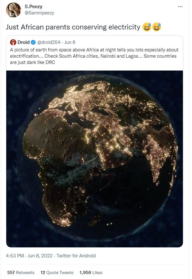 S.peezy sammpeezy just african parents conserving electricity droid droid254 jun