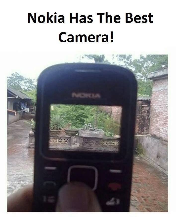 Nokia has the best camera! a