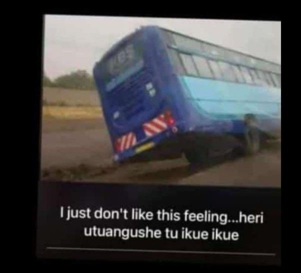Just don't like this feeling heri utuangushe tu ikue ikue