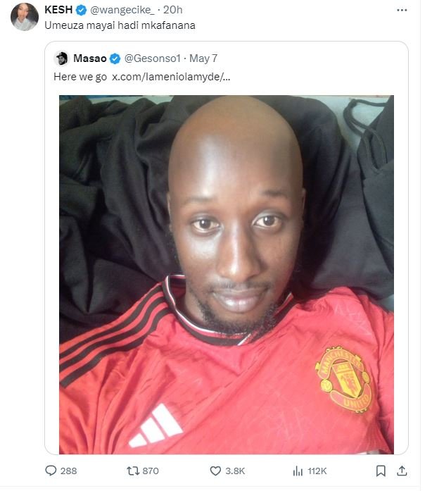 Kesh wangecike 20h umeuza mayai hadi mkafanana masao gesonsol may here we g0 xco