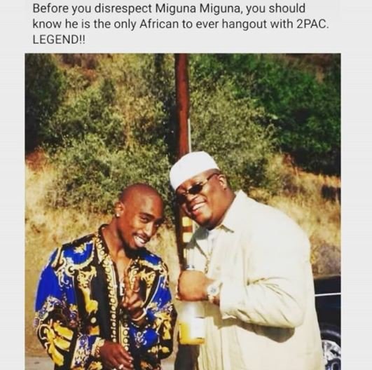 Before you disrespect miguna miguna, you should know he is the only african to e