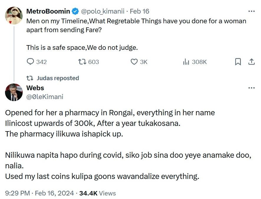 Metroboomin polo_kimanii feb 16 men on my timeline what regretable things have y