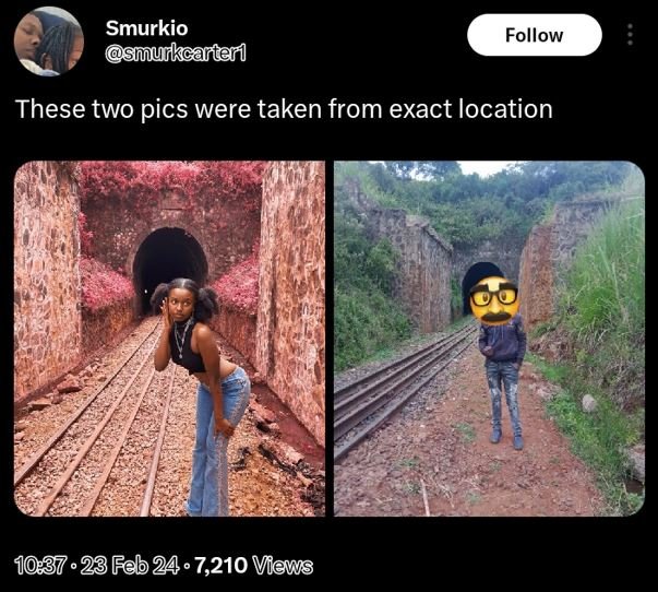 Smurkio suurkcarten follow these two pics were taken from exact location 1037 .2