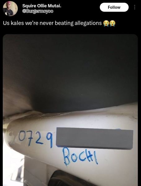 Squire ollie mutai. eungainioyoo follow us kales we're never beating allegations