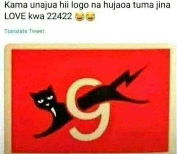 Kama unajua hii logo na hujaoa tuma jina love kwa aneaie ei 55