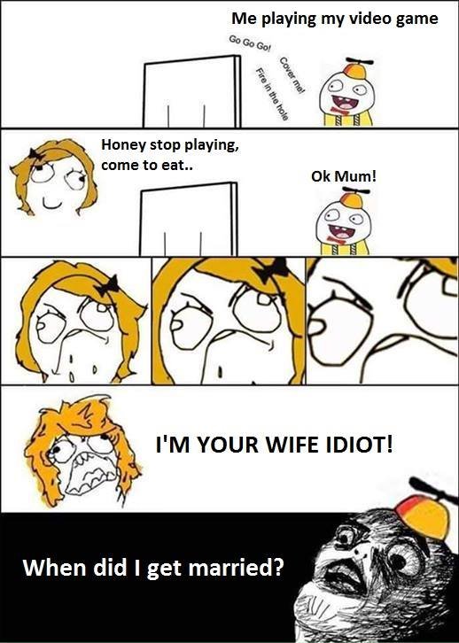 Me playing my video game go go goı f 2 8 honey stop playing, come to eat.. ok mu