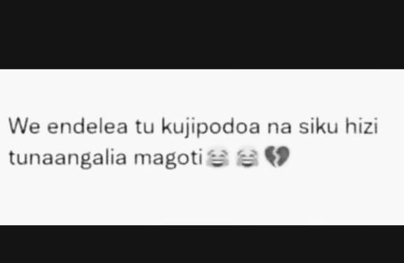 We endelea tu kujipodoa na siku hizi tunaangalia magoti 3