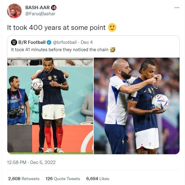 Bashaar 09 faruqbashar it took 400 years at some point br football brfootball de