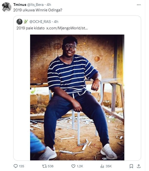 Tminus its_bera 4h ulkuwa winnie odinga? ochi_ras . 4h pale kidato xcom mjengowo
