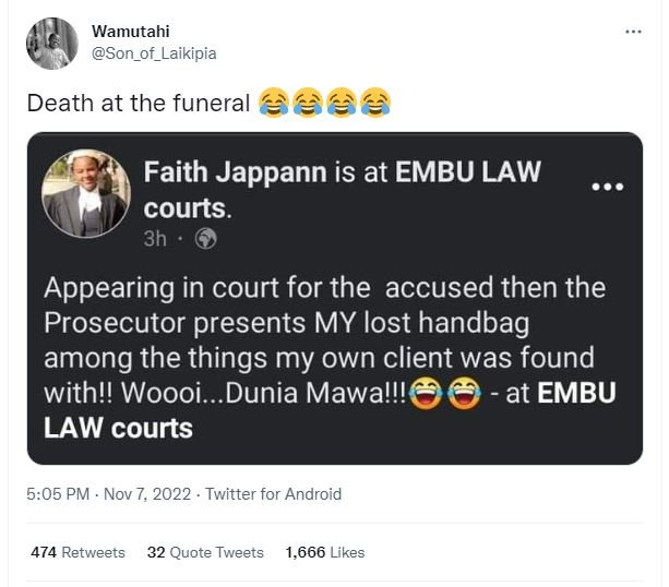 Wamutahi son_of_laikipia death at the funeral aae6 faith jappann is at embu law