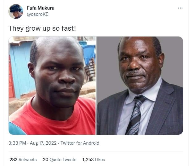 Fafa mukuru osoroke they grow up so fast! 3.33 pm aug 17, twitter for android 28