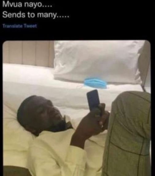 Mvua nayo Sends to many.