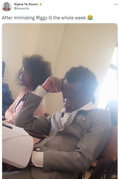 Kijena 7 atori atwony after mimicking riggy g the whole week