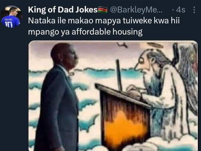 King of dad jokes barkleyme as nataka ile makao mapya tuiweke kwa hii mpango ya