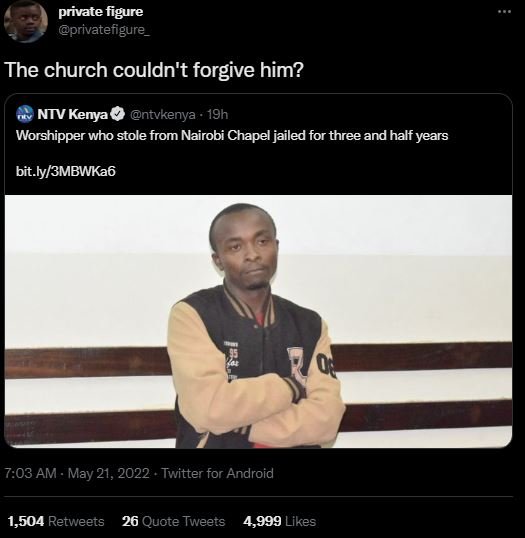 Private figure privatefigure the church couldn't forgive him? ntv kenya ntvkenya